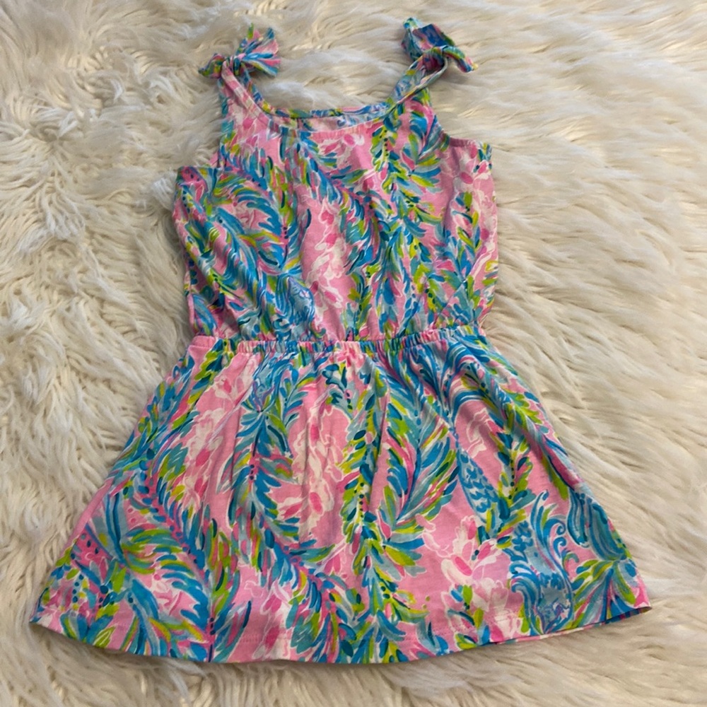 Lilly Pulitzer Girls XS romper so cute and beautiful please see all photos